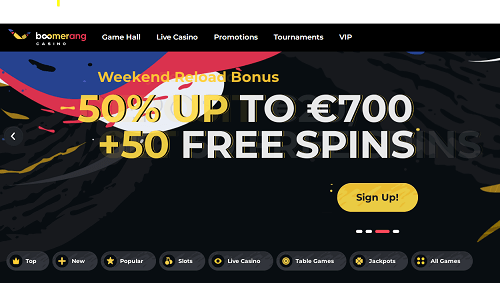 boomerang casino homepage boomerang casino homepage