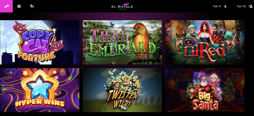 el royale casino games