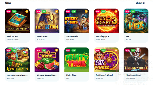 goodman casino games