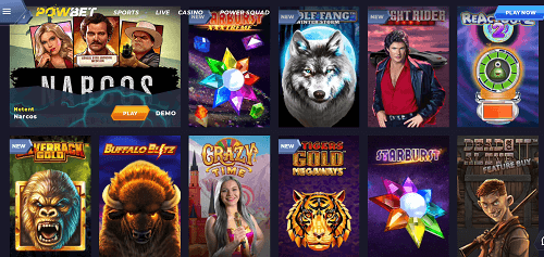 powbet casino games