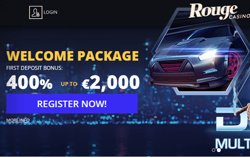 rouge casino homepage