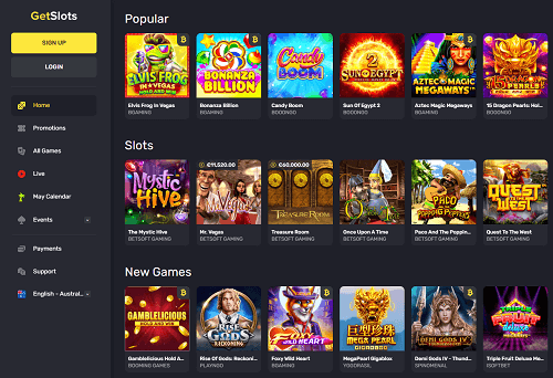 get slots casino games