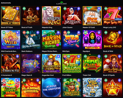 katsubet casino games