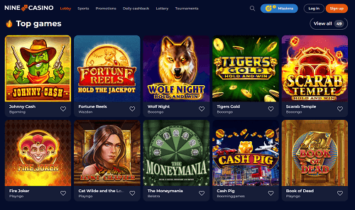 nine casino games