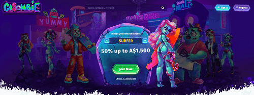 casombie casino homepage