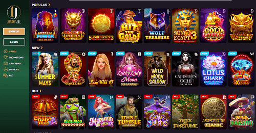 jackpot jill casino games