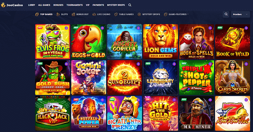 joo casino games